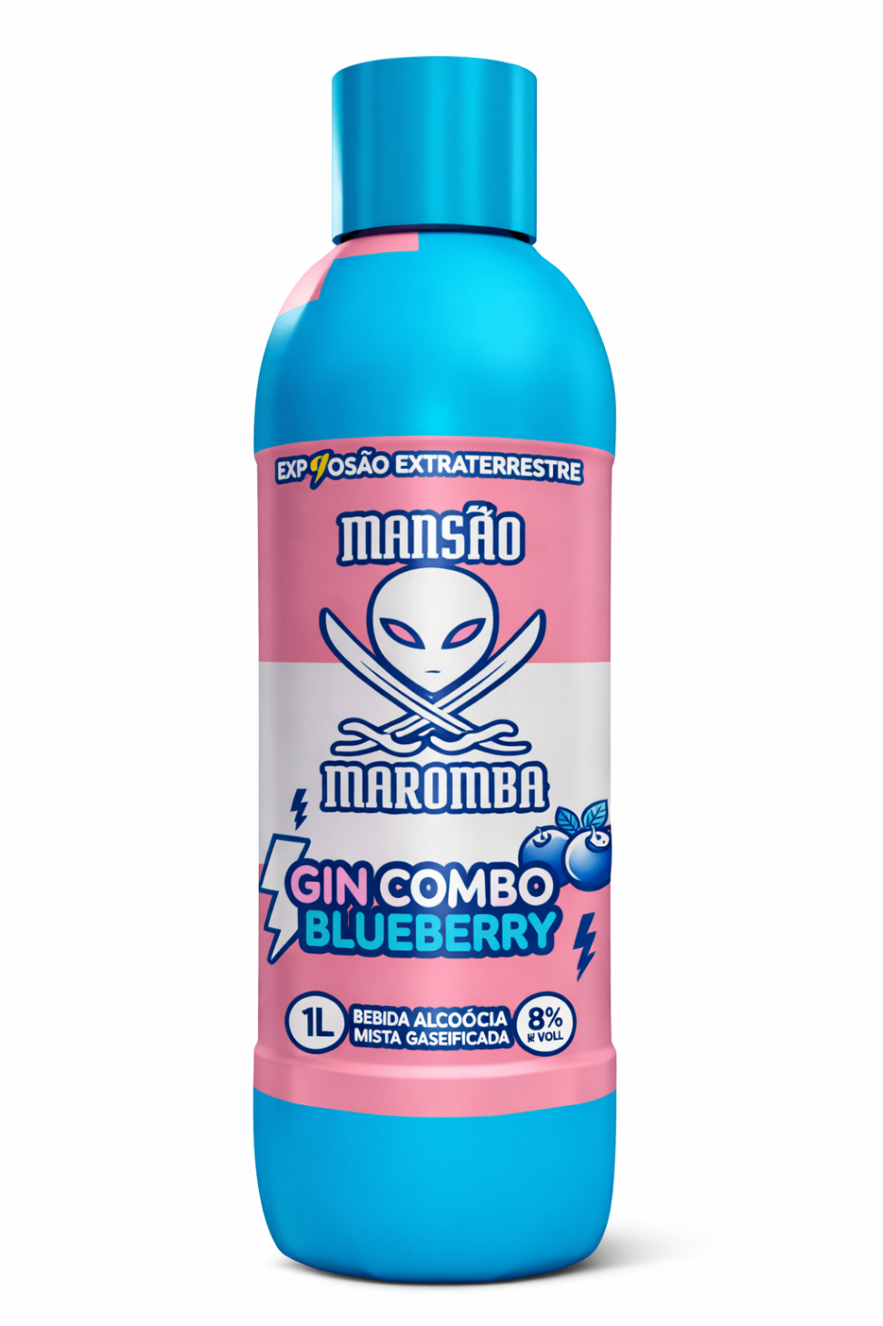Bebida Gin Combo blueberry