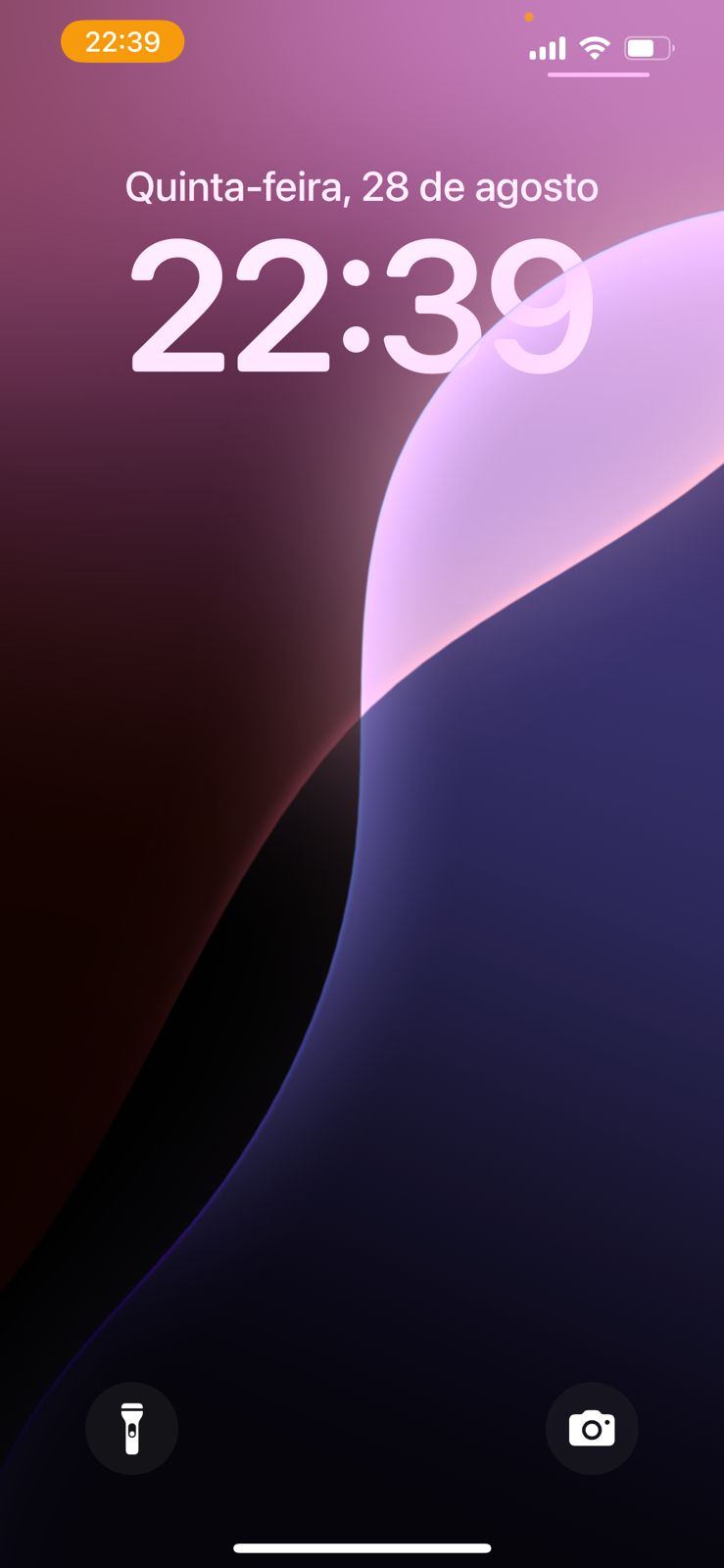 Fundo de tela do celular